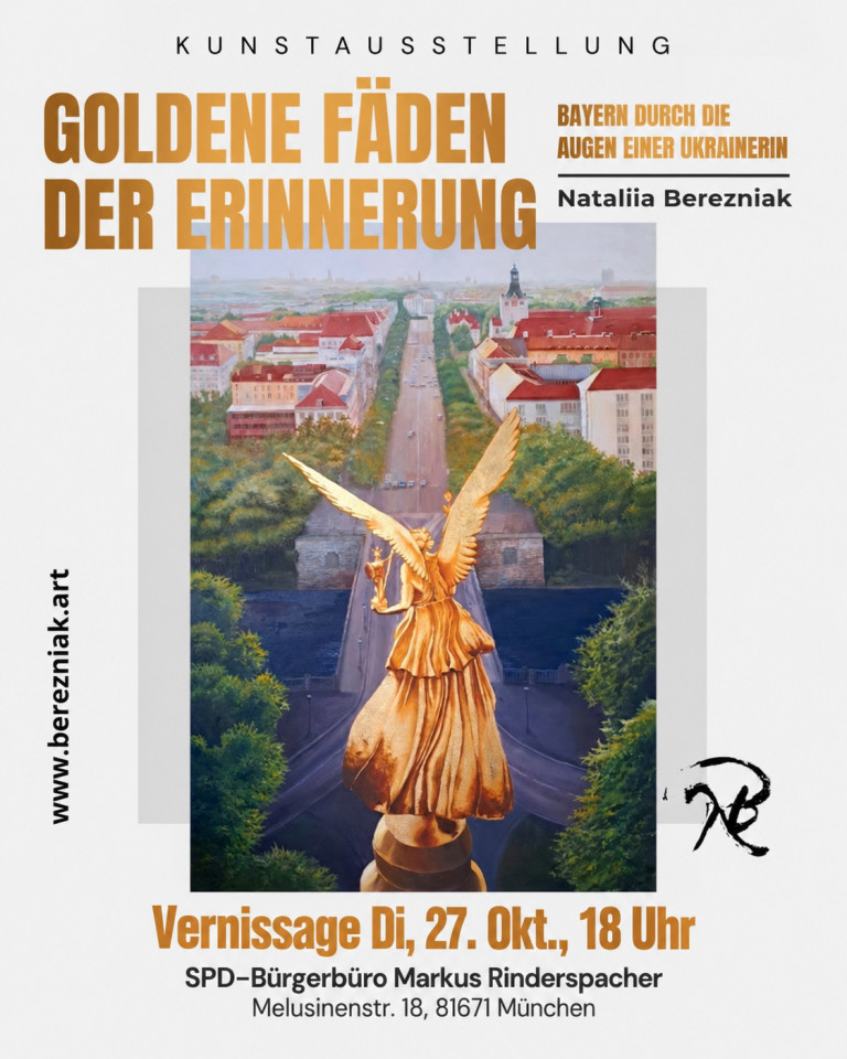 Vernissage " Goldene Fäden"